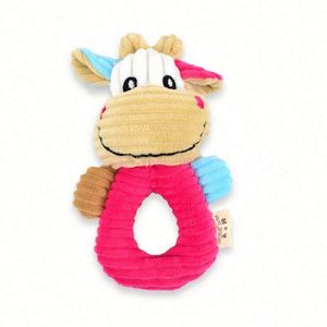 Simpatico animale a forma di orso coniglio di mucca durevole stridulo interattivi animali di pezza giocattolo per animali domestici peluche natale sesso cane da masticare giocattoli - Product Image 3