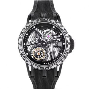 Nuevo Reloj Mecánico Automático de Lujo con Tourbillon Luminoso e Impermeable, con Alarma y Puntero de Buceo, Éxito de Ventas de la Temporada de Primavera - Product Image 1