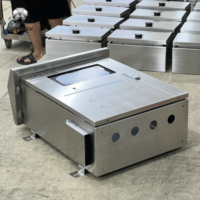 Boîtier de jonction extérieur étanche personnalisé IP66 en acier inoxydable pour compteur électrique et armoire de commande