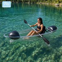 Kayak gonflable monoplace avec siège réglable et sac de transport, kit de réparation inclus, idéal pour les centres de loisirs, personnalisable, de Chine, Lumark, populaire