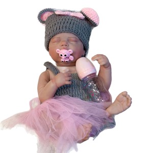 OtardDolls Reborn Doll 45Cm, jouet réaliste en vinyle pour bébé, idéal pour un cadeau - Product Image 5