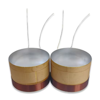 2025 chine usine prix de gros haut-parleur bobine vocale 4 8 Ohms cuivre aluminium fil fort Subwoofer haut-parleur accessoires