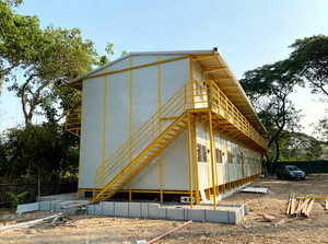 Bajo costo Prefab Building Portable Portacabins Prefab T Type Camp T House K Casas Precios de fabricación en <span class=keywords><strong>Jamaica</strong></span> West Indies - Product Image 2