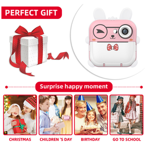 Appareil <span class=keywords><strong>photo</strong></span> numérique <span class=keywords><strong>pour</strong></span> enfants à <span class=keywords><strong>prix</strong></span> d'usine, mini caméra de poche 1080P HD avec zoom 16X, écran rotatif, enregistreur vidéo, impression thermique, jouet cadeau - Product Image 5