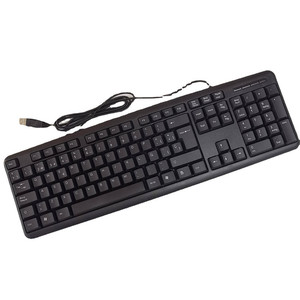 <b>Wired</b> Full Size 104 Keys Membrane <b>Keyboard</b> For Desktop Laptop Office School Use - Product Image 4