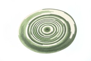 Sous-plats en papier circulaires écologiques modernes de 38 cm de diamètre pour la maison, les voyages, les pique-niques, le camping, la décoration du salon, personnalisables - Product Image 2