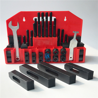 Kit de serrage pour table de travail de tour à métaux CNC, 58 pièces, M8, M10, M12, M14, M16, M18, M20, M22