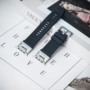 Cinturino orologio in Silicone Eraysun di lusso in gomma traspirante morbido Sport per <span class=keywords><strong>Apple</strong></span> <span class=keywords><strong>Ultra</strong></span> 2/iwatch 11 cinturino - Product Image 5