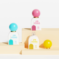Flacon de vernis à ongles vide de 12 ml avec logo personnalisé, emballage en verre de luxe pour vernis gel UV avec bouchons colorés