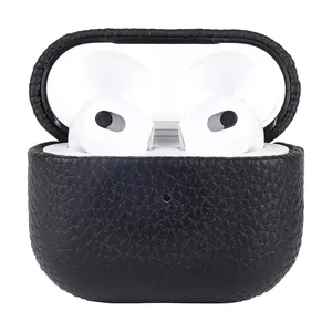 For Airpods 3rd generation Pro 2/1 Retro Leather Shockproof