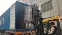 Évaporateur à film tombant 200-1000 L/h pour la récupération de solvants, la concentration d'huiles essentielles et la traitement des liquides thermosensibles