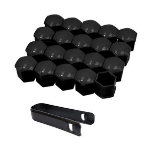 Couvercle de protection contre la poussière des écrous, 10 pièces, 17 / 19mm 21mm, roue à vis universelle de pneu de voiture décorative en plastique - Product Image 5