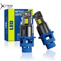 Phares de voiture LED D2S D4S Canbus HID D4R D2R Ampoules Xénon Haute Puissance 110W 10000LM Lampe Auto LED Turbo 6000K Blanc 12V