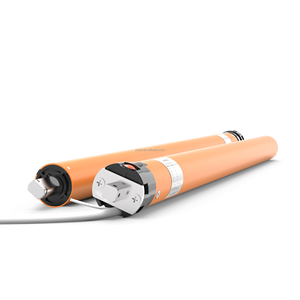 Alpha Smart Lifting <strong>Remote</strong> Control Zebra Blinds Tubular Motor Shade Roller Blinds Vertical Living Room Made Durable Aluminium - Product Image 2