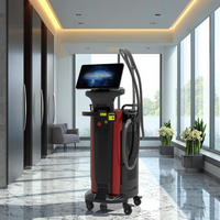 Nouvelle machine d'épilation au laser à diode 1200W/1800W à quatre ondes 755/808/940/1064nm avec refroidissement à semi-conducteur pour un usage commercial