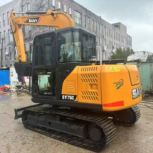 Miniexcavadora SANY a Buen Precio, SANY SY75C en Venta, Buen Estado y Completamente Probada, Lista para Enviar, SY70C 75C 95C 125C 135C 155H - Product Image 3