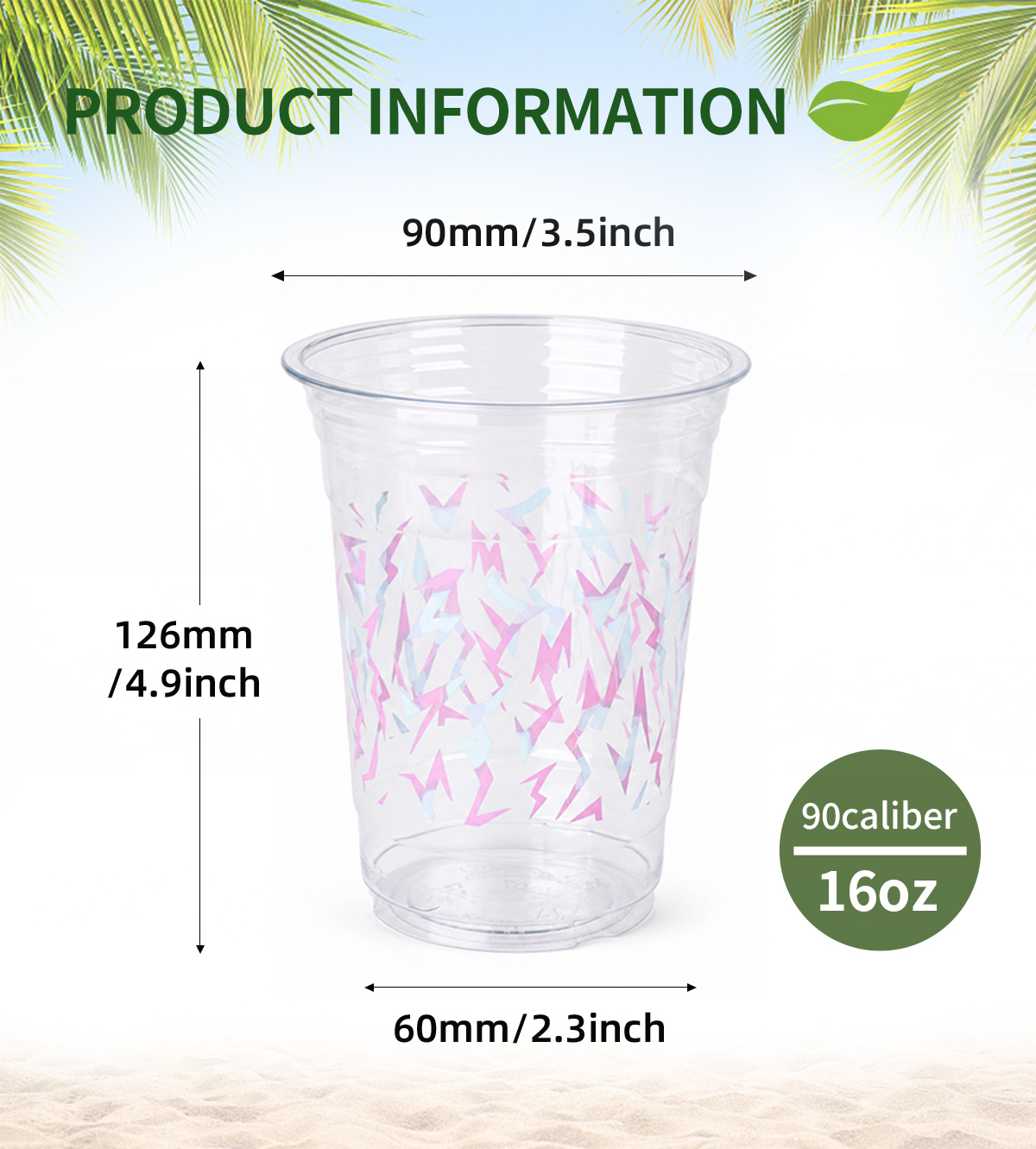 90 calibre 16oz animal de compagnie
