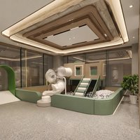Fabricante de Equipos para Parques Infantiles Interiores, Estructura de Juego Suave de Múltiples Niveles para Centro de Entretenimiento Familiar, Piscina de Pelotas con Tobogán