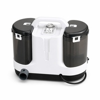 Nettoyeur Vapeur Électrique Portable 1500W Haute Température, Aspirateur Vapeur à Main pour Tapis, Canapé, Tissus d'Ameublement, Grille, Fenêtre (US)