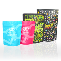 Pochette résistante pour enfant 3.5g, 7g, 12g, sacs aluminisés, feuille d'aluminium, anti-odeur, graine de Chia, mini emballage en plastique Mylar, sacs à fermeture éclair