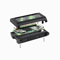 Caja de Protección ABS OEM PI-ZERO-CASE-A para Raspberry Pi Zero Series Zero Zero 2 con Aberturas Invertidas para los Conectores GPIO