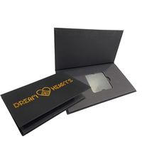 Boîte de carte de crédit personnalisée en métal vierge VIP Visa Vise Carte de débit Carte de crédit Emballage rigide magnétique