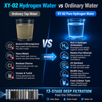 Distributeur d'eau gazeuse communautaire avec système de purification par osmose inverse, paiement en espèces, carte de crédit, QR