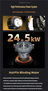 Nueva Sur-Ron Ultra Bee 2026 Todoterreno, 24.5kW de Potencia Máxima, 520Nm de Torque, Motocicleta Eléctrica, 74V 60Ah, Aceleración de 1.84s, 95km/h, Surron - Product Image 5
