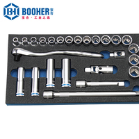 Kit d'outils de réparation automobile et vélo en acier au chrome-vanadium de qualité supérieure, à commande manuelle, à usage courant, avec embout de 1/2 pouce, garantie 3 ans