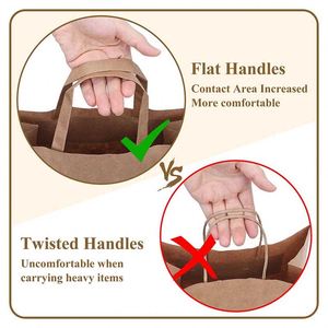 Bolsa de Papel Kraft Clásica, Resistente y Personalizable para Llevar Comida, Repostería, Empaque, Regalos y Compras - Product Image 3