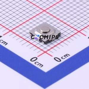 ST-1187U Tactile Switch SMD,5.2x5.2mm Switch Single Pole Single Throw Round Button 1.8N Vertical Mount - Product Image 1