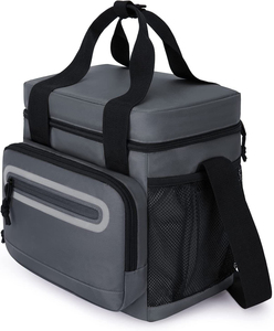 Custom Eco Insulated Picnic Lunch <strong>Bag</strong> <strong>Cool</strong> <strong>Bag</strong> Travel Food Storage Lunch Box <strong>for</strong> Packing <strong>Ice</strong> <strong>Blocks</strong>/<strong>bag</strong> - Product Image 1
