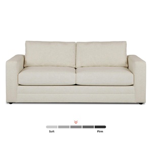 Divano di Lusso Moderno in Tessuto di Lino, Seduta Profonda, Profilo Basso, Dimensioni Personalizzabili, Componibile, Stile Japandi per Soggiorno - Product Image 4