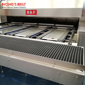 Hongsbelt küçük taşıma bandı sistemi köşe bant konveyör konveyör bant sistemi ekmek endüstrisi için - Product Image 3