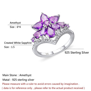 แหวนผู้หญิงประดับคริสตัลไรน์สโตนสไตล์วินเทจจากอิตาลี น้ำหนัก 3.52 กรัม เงินแท้ ส่งตรงจากผู้ผลิต - Product Image 4