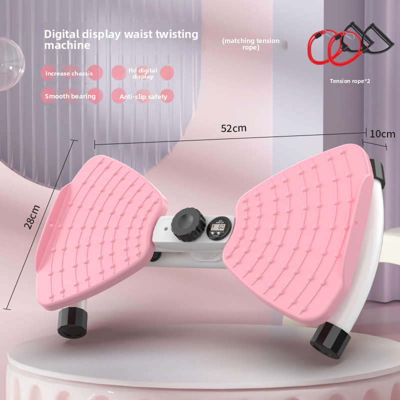 Plaque Twist [Rose] avec cordon de serrage et montre