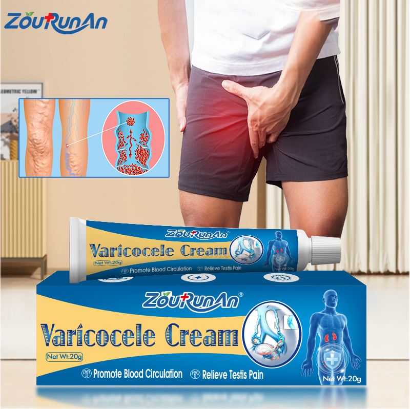 ZouRunAn Wholesale Effective Varicocele Ointment And Original Vasculitis Varicose Vein Cream For Leg