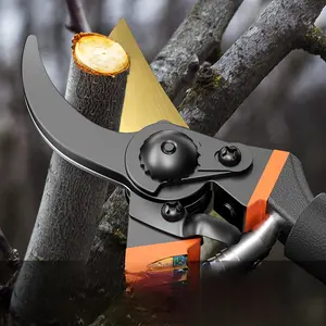 high quality pruner shears stainless steel grape tree plant garden scissors japanese pruning shears with curved blades