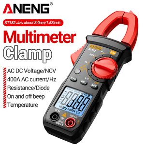 Multímetro Digital Profesional ANENG ST182 4000 Cuentas, Comprobador Automático de Ohmios, Pinza <span class=keywords><strong>Amperimétrica</strong></span>, Medidor de Voltaje, Medición de Capacitancia - Product Image 5