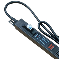 Multiprise horizontale de haute qualité, PDU 50A C19 8 sorties 240V/250v L6-50P prise en Rack