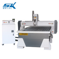 Routeur CNC pour bois 1325 avec système de contrôle RichAuto, broche à refroidissement par eau PLC, corps haute résistance