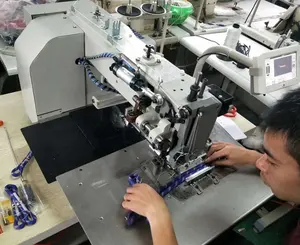 Sokee Preis industrielle Muster Nylon Seil Sling Geschirr Computer industrielle Nähmaschine für Kordel