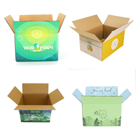 Carton d'expédition en carton ondulé robuste sur mesure, 3 plis, 5 plis, boîtes d'expédition RSC, carton maître à double paroi robuste pour l'emballage