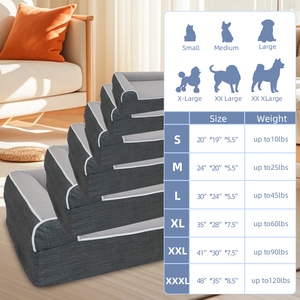 Luxe Hondenbed Grote Bank Huisdier/Hondenbed Afneembare Wasbare Hoes Dierenbedden Maatwerk Hond Slaapmat - Product Image 4