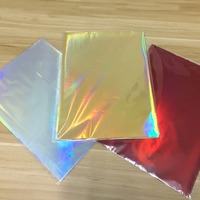Nouveau or noir rouge estampage à chaud feuille papier PET matériel plastifieuse pour élégance imprimante Laser générique artisanat papier transfert