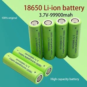 Lipo Original <span class=keywords><strong>18650</strong></span> Wiederaufladbare 99900mAh 3,7V Festkörperbatterie für Taschenlampen/Spielzeug/Ladevorrichtungen mit 500 Zyklen Lebensdauer LiCoO2 Kathode -20C - Product Image 3