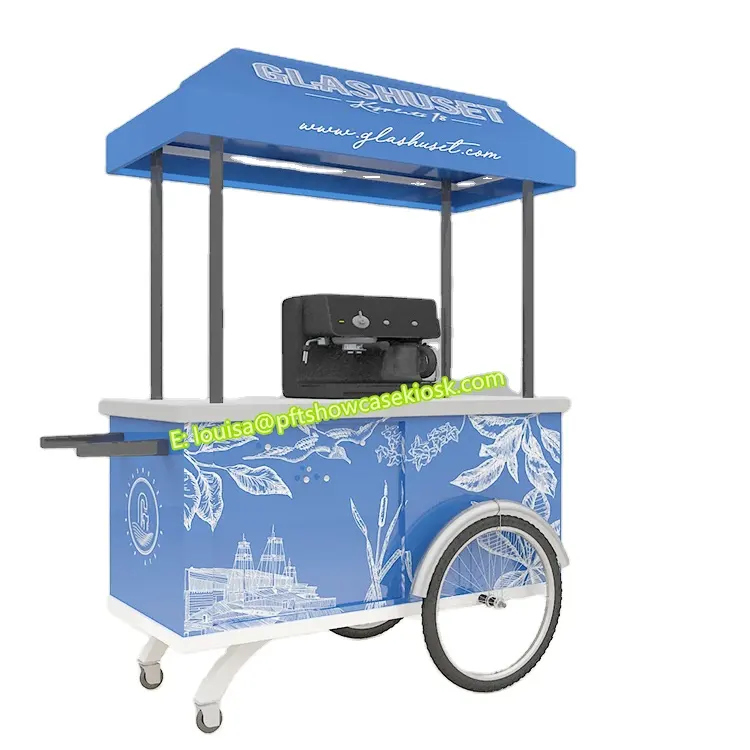 Mobiele Cafe Trike Koffie Bike Voor Outdoor Business Plan