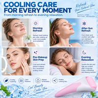 Produits chauds Machine à rouleau à glace Rouleau facial Pratique et facile à utiliser Rouleau pour la peau du visage Autres équipements de beauté à usage domestique