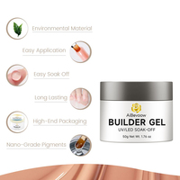 AiBevoow - Suministros Profesionales para Uñas, Gel Constructor de Uñas UV LED de 30 g, No Tóxico, de Alta Calidad, Nuevo, para Salones de Uñas