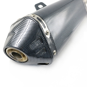 Silencieux d'échappement universel Escape pour moto avec <span class=keywords><strong>DB</strong></span> <span class=keywords><strong>Killer</strong></span> amovible, pour moto tout-terrain, moto de rue, scooter, VTT, course, 125cc - Product Image 4